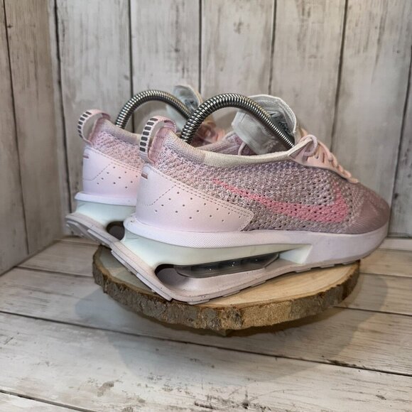 Nike Air Max Flyknit Racer Soft Pink Pearl FJ4577-100 Women’s Size 8.5 EUC - Picture 4 of 7